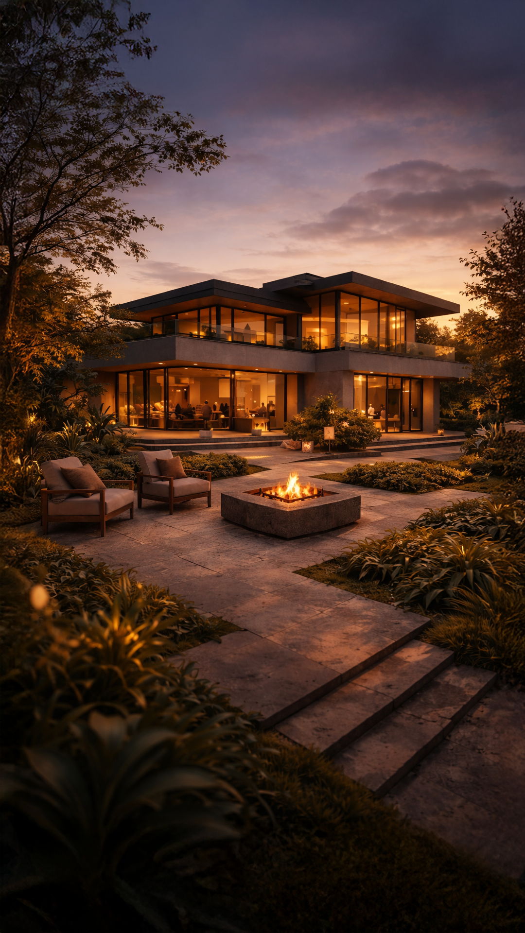 Architectural model and drawings for a bespoke villa.